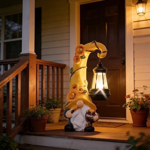 twinbling Birthday Gifts for Women Mom Garden Gnome Statue - Image 5