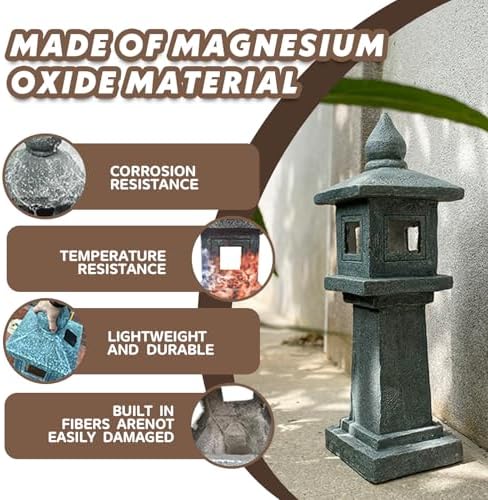 Solar-Powered Pagoda Lamp - Image 3