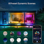 USTELLAR Smart WiFi LED Flood Lights Outdoor, RGB Color Changing Stage Landscape Lighting with APP Group Control, Timing, Alexa, Outdoor Uplights IP66 Spotlights for Christmas Halloween Party - Image 5