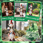 twinbling 17 in Large Garden Gnome Statue with Solar Lights - Image 3