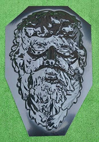 SvitMolds Mold Green Man face Plaque Old Man Tree Wood Spirit Faces Greenman D31 - Image 7