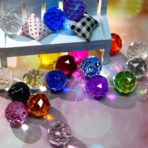 100mm Large Crystal Prism Suncatcher for Windows Hanging, Colorful Glass Crystal Sun Catcher Beads Pendants Maker Balls for Indoor Outdoor Garden Feng Shui Home Decor Pink - Image 3