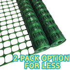 PotatoLife 4'x100' Plastic Mesh Fence for Garden with 100 Zip Ties, Green - Image 6