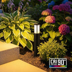LEONLITE 4-Pack 5CCT Low Voltage Bollard Pathway Lights, Oil Rubbed Bronze - Image 5