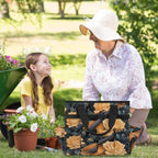 Music Violins Garden Tool Bag Organizer Heavy Duty Music Theme Gardening Tote Bag with 10 Pockets for Women Men Gardening Gifts - Image 6