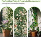 6-Pack Metal Trellis for Potted Plants, 32" Heavy Duty Garden Trellis for Climbing Plants, Rustproof Powder Coated Indoor/Outdoor Trellis for Climbing Vines, Flowers, Houseplants - Image 5