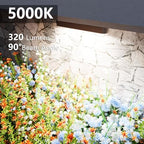 VOLISUN 7 Inch Retaining Wall Lights, 5000K Hardscape Lighting, 8 Pack - Image 2
