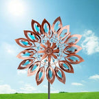 Wind Spinners for Outdoor Yard Decor, 360 Degrees Swivel Large Outdoor Metal Wind Spinner, 76" Wind Sculptures Garden Decor for Patio Lawn Yard by ANYTALK