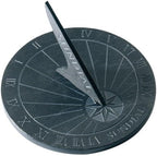 Esschert Design USA LS002 Round Slate Sundial by Esschert+Design+USA
