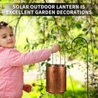 Wolf Solar Lanterns Hanging Waterproof Garden Decor Gifts for Women - Image 7