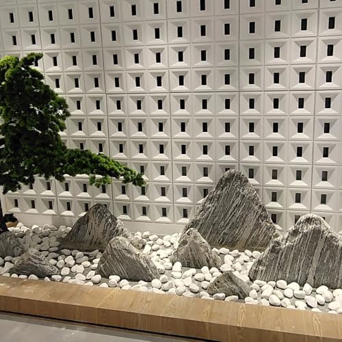 FANTIAN 10 lbs White Gravel for Aquarium, 2-3 Inch Large Pebbles for Planters, Decorative River Rocks for Plants Indoor, Landscaping, Vases, Fish Tank, Crafting and Garden - Image 4