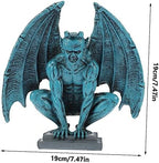 LIFKOME Gothic Resin Garden Statue Figurine for Xmas Halloween Decor - Image 2