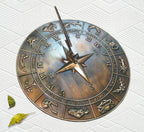 Brass Constellations Sundial - 12" inches Wide by Unknown