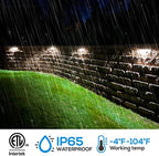 LEONLITE 8-Pack 5CCT 12 Inch LED Hardscape Lighting, 2200K-5000K - Image 5