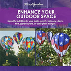 Hot Air Balloon Hanging Garden Spinner 16" - Vibrant Cardinals Design, Weather-Resistant Outdoor Decor, Durable & Lightweight for Patios, Yards, and Gardens - Eye-Catching Wind Spinner - Image 5