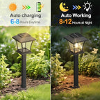 Sparkblaze 16 Pack Solar Pathway Lights Outdoor, Warm White - Image 6