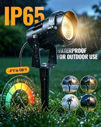 RGBW Spot Lights Outdoor 12W Color Changing Landscape Lighting - Image 6