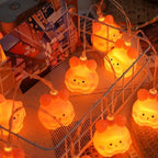 CAKERS Creative Easter Day String Lights|LED Warm White Copper Wire Lights|Hanging Fairy Lights for Bedroom Party Decor,Bunny,3m(9.8ft)-20LED-USB - Image 7