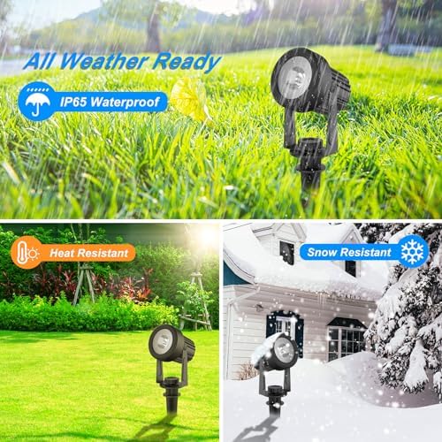Solar Spot Lights Outdoor Color Changing,RGB Spotlights 6-in-1 - Image 6
