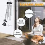 Sympathy Wind Chimes for Outside Deep Tone, Memorial for Loss of Loved One Prime, Bereavement Condolence Remembrance Funeral Gifts for Grieving Friends Loss of Mother Father - Image 4