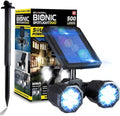 Bell+Howell Bionic Spotlight Duo Deluxe Solar Lights: Effortless Outdoor Illumination, Motion Sensor, Super Bright LEDs, Waterproof Landscape Lights for Patio, Yard, Garden- No Batteries Required! by BellHowell