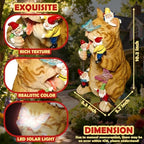 Sunthus Garden Gnome Cat Yard Art Resin Statue Décor - Image 7