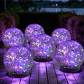 Solar Globe Lights Outdoor Waterproof-Solar Balls-Solar Garden Lights Orbs by MLKNK