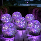Solar Globe Lights Outdoor Waterproof-Solar Balls-Solar Garden Lights Orbs by MLKNK