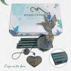 ASTARIN Hummingbird Wind Chimes Outside - Image 2
