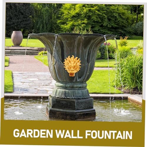 Dragon Head Wall Fountain for Garden and Villa Outdoor Decor - Image 4
