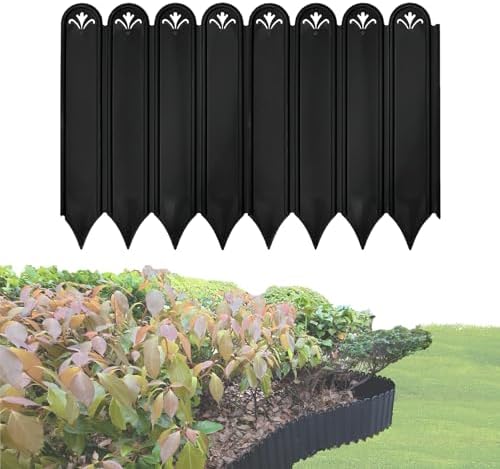 Landscape Edging - 30pcs Plastic Garden Edging,Single Piece Size:11 * 8inch - Image 7