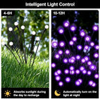 Swaying Solar Firefly Light Outdoor, 4 Pack Purple Firefly Lights - Image 5