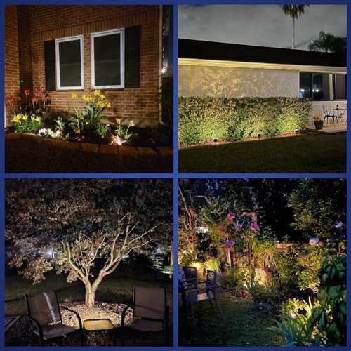 NYMPHY Solar Lights Outdoor Waterproof - 6 Pack (Warm White) - Image 6