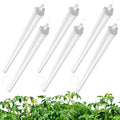 JESLED 4FT Grow Lights, 5000K Full Spectrum Sunlight White, V-Shaped Beam by JESLED