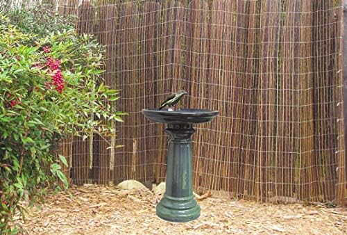 GP0110ES Harbor Gardens Bird Bath, 24 Inch, Light Blue - Image 2