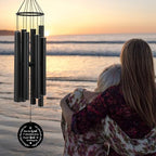 Personalized Sympathy Wind Chimes, Wind Chimes for Loss of Loved Father/Mother/Lover, Commemorative Sympathy Bereavement Gifts for Condolences/Funeral - Image 6