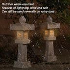 Japanese Pagoda Statue Retro Tower Lantern Garden Decoration Outdoor Asian Decoration Zen Courtyard Landscape - Image 5