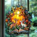 Magical Forest in Book Acrylic Suncatcher by AVAGAN
