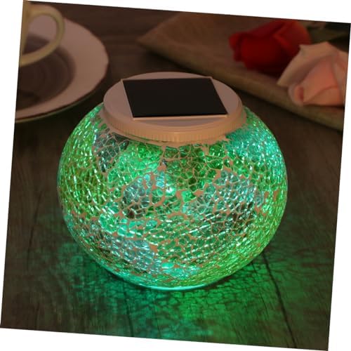 YARNOW Solar Light Glass Ball LED Garden Lamps Color Changing Xmas - Image 6