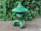 OLOMA Ball pagoda garden statue Japanese decor Lawn light lantern Pagoda temple for backyard decor Stone pagoda lantern zen garden art Concrete japanese pagoda outdoor statue Pagoda temple decoration - Image 5