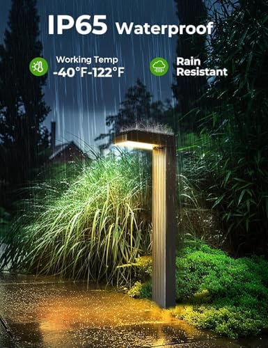COXSENI Solar Pathway Lights Outdoor,3 Color Temperatures,20 LEDs,8 Pack - Image 5