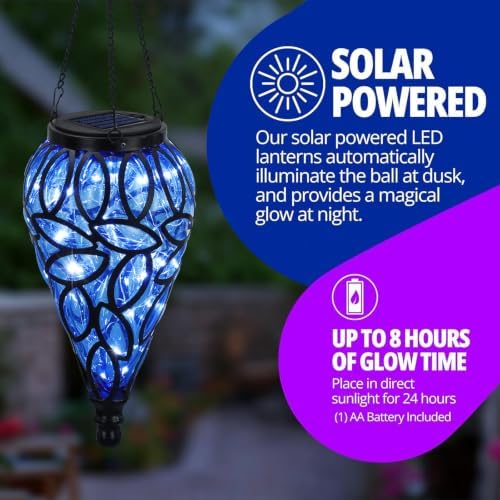 Solar Hanging Lantern Outdoor Lights - Image 3