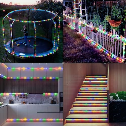 KNONEW 1000 LED Rope Lights Outdoor 328FT Rope Light for Outside Waterproof - Image 5