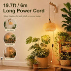 Wall Mounted Grow Lights for Indoor Plants with Timer, Hanging Light - Image 6