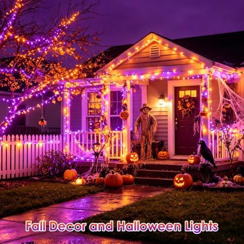 Smart Color Changing Halloween Christmas Lights 132 FT 400 LED App Remote - Image 2