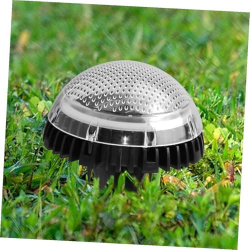 4 Pack Solar Ground Lamps, Outdoor Disc Lights, Black - Image 7