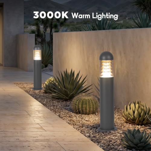 31.5" Landscape Path Lights, IP65 Waterproof Pathway Lights Wired - Image 2