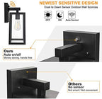 13.6" Dusk to Dawn Sensor Outdoor Wall Lighting, Extra Large Wall Sconce - Image 3