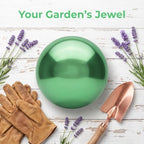 Zerodeko 2pcs Stainless Steel Gazing Balls Garden Mirror Globe Pond Sphere - Image 3