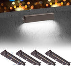 4-Pack 7inch 3W 5000K Daylight White Hardscpe Lighting by KwinmysoLightUpYourHome